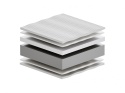 Materac Delta 140x140 cm Materac Delta 140x140 cm