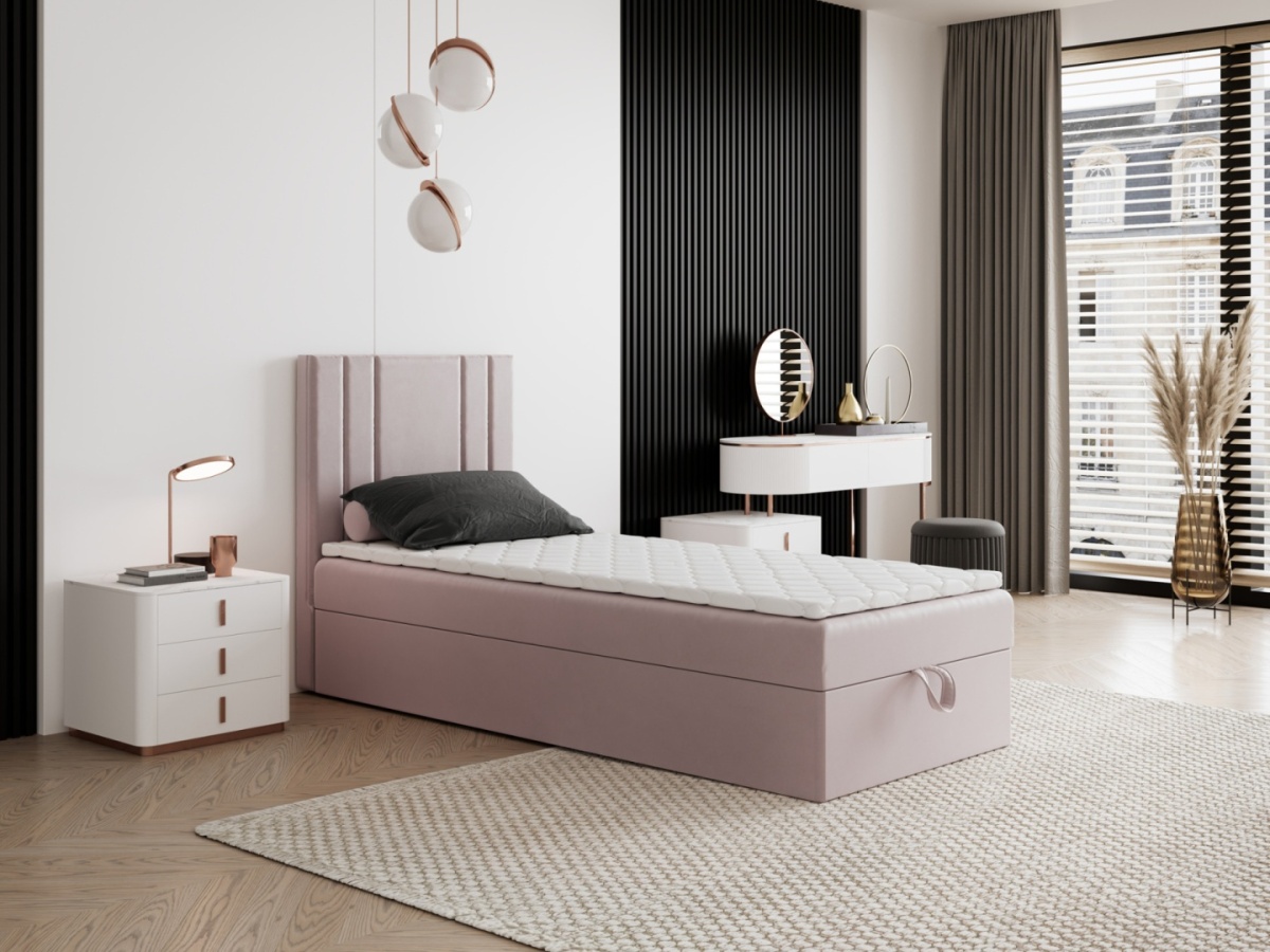 Łóżko kontynentalne Mito Mini 100x135 cm