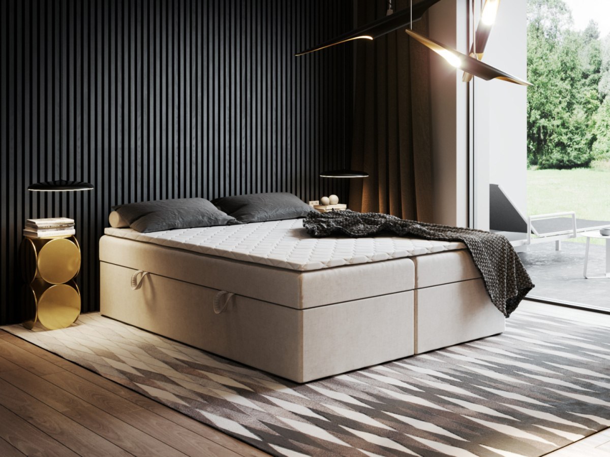 Łóżko kontynentalne Rewa 2 140x185 cm