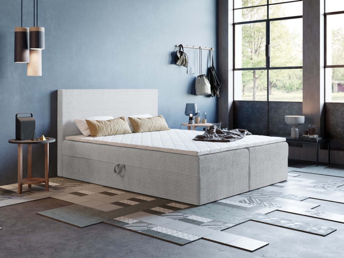 Łóżko kontynentalne Sawona 140x185 cm