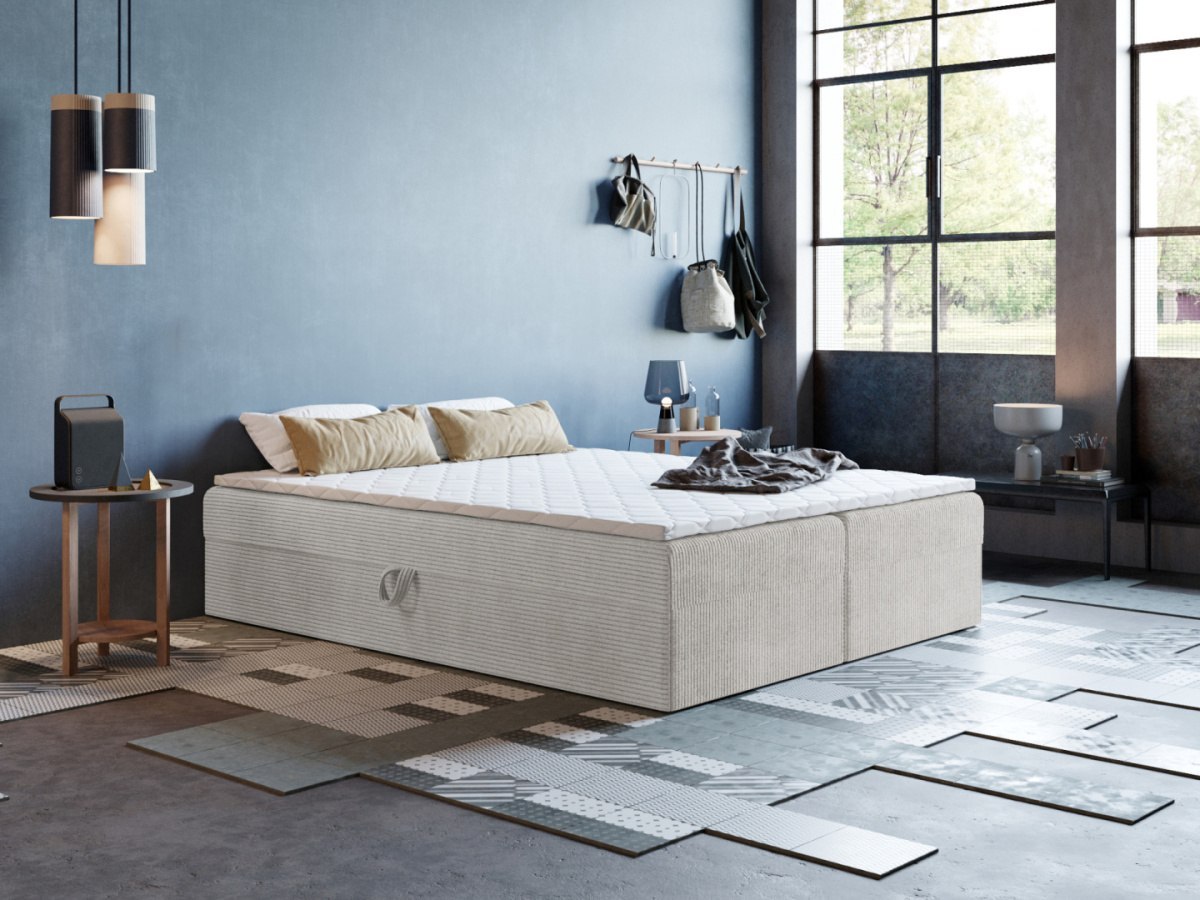 Łóżko kontynentalne Sawona 2 140x185 cm