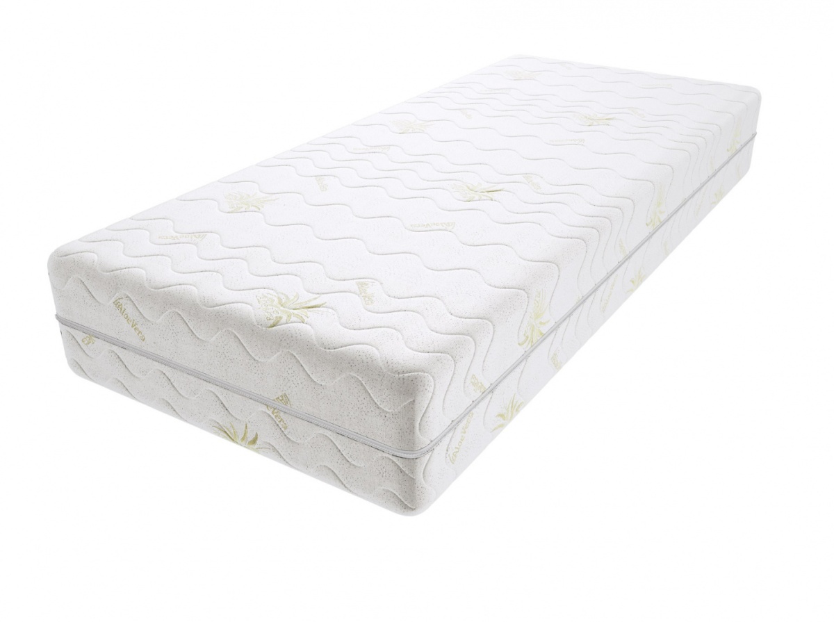 Pokrowiec na materac Aloe Vera pikowany 60x195 cm