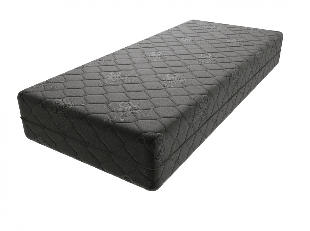 Pokrowiec na materac pikowany grafitowy Żakard 80x200 cm
